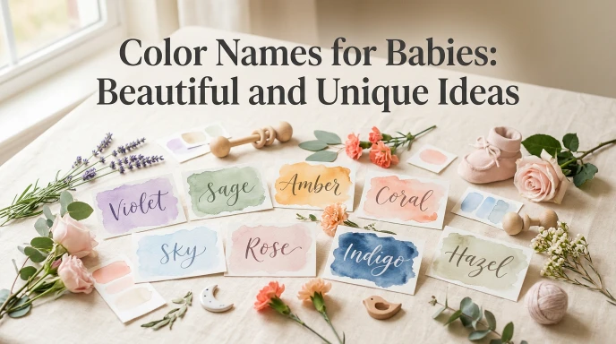 color names for babies
