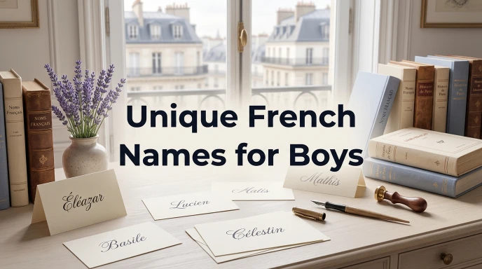 Unique French Names for Boys
