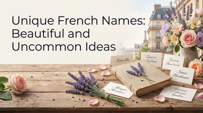 unique french names