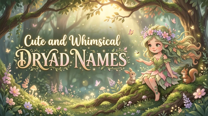 Cute and Whimsical Dryad Names