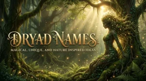 dryad names