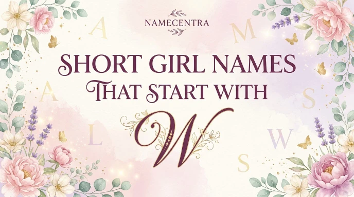 Short Girl Names That Start With W
